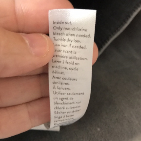 SPANX Gray Distressed Skinny Denim Jegging - Picture 6 of 15